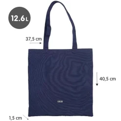 Bolsa de tela tote bag color azul marino serie 1918<Milan Hot