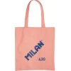 Bolsa de tela Tote bag color rosa serie 1918<Milan Hot