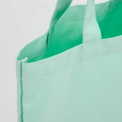Bolsa de tela tote bag color verde serie 1918<Milan