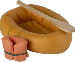 Bote hinchable algodón 12cm. con chaleco salvavidas<Maileg Hot