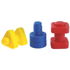 Bote tornillos y tuercas 48 piezas<Miniland New