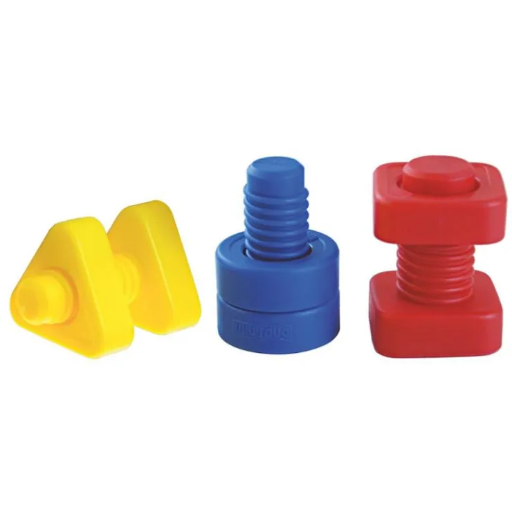 Bote tornillos y tuercas 48 piezas<Miniland New