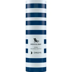 Botella inox Dock and Bay navy 500ml.<Chilly Online