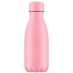 Botella inox rosa pastel 260ml<Chilly New