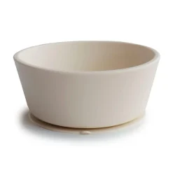 Bowl de silicona con ventosa blanco hueso<Mushie Discount