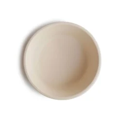 Bowl de silicona con ventosa blanco hueso<Mushie Discount