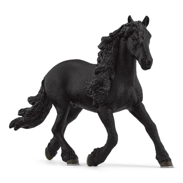 Caballo semental frisón.<Schleich New