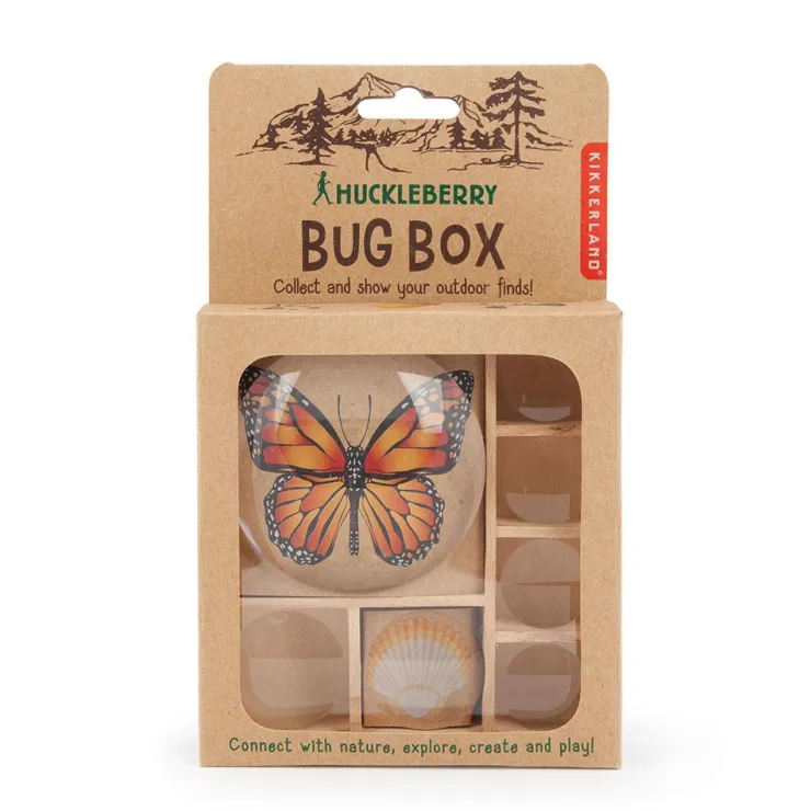 Caja con lupas para observación de insectos<Kikkerland New