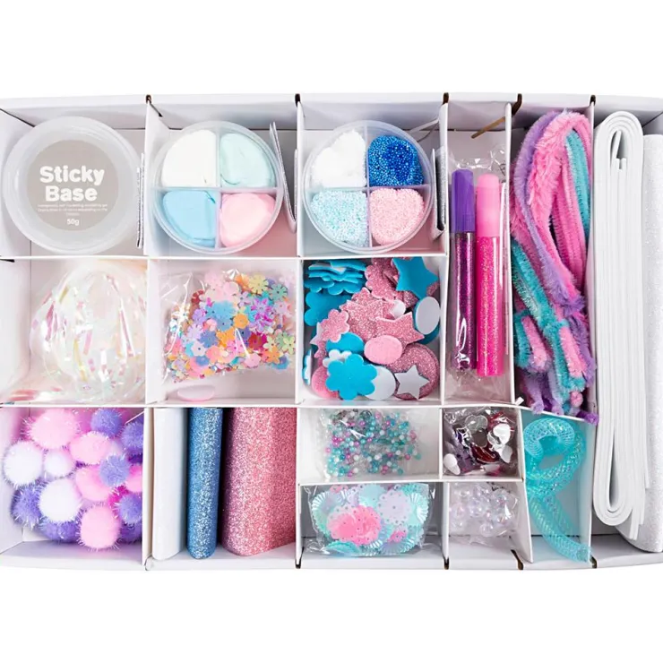 Caja de manualidades golosinas colores pastel .<Creativ Company Hot