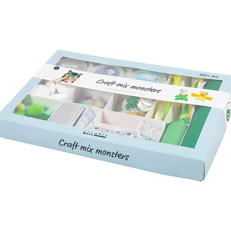 Caja de manualidades monstruos .<Creativ Company Best