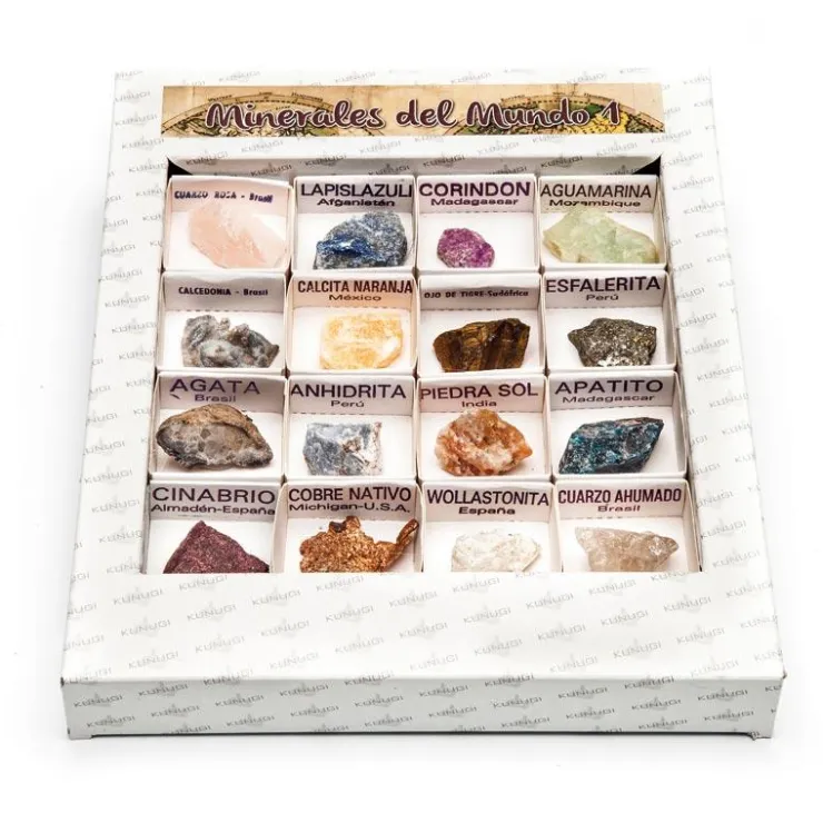 Caja de minerales del mundo número 1<Kunugi New