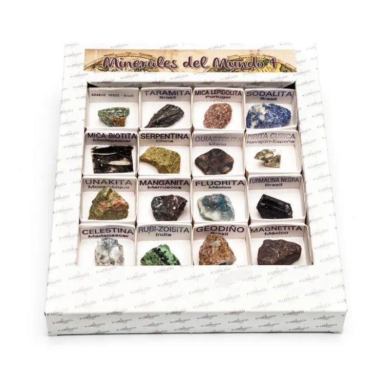 Caja de minerales del mundo número 4<Kunugi New