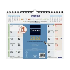 Calendario pared color escribir M 2026<Finocam Best