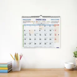 Calendario pared color escribir M 2026<Finocam Best