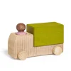 Camión madera verde Lubu con figura<Lubulona Hot