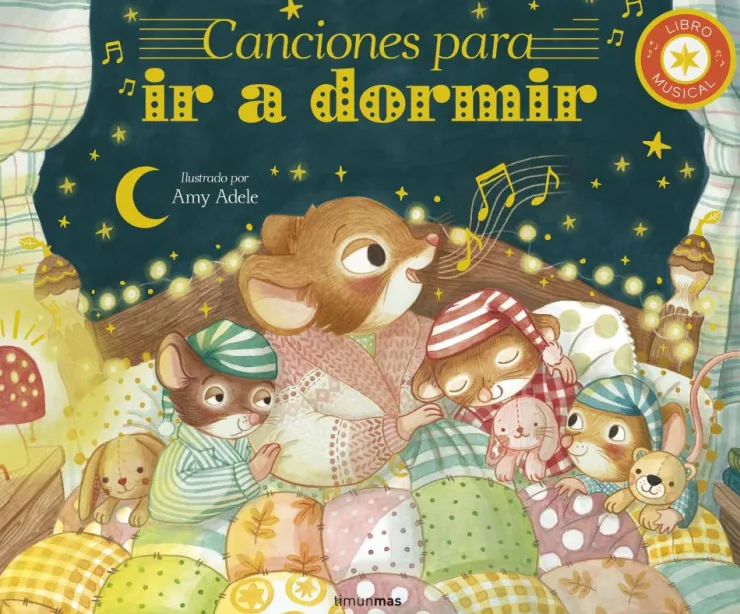 Canciones para ir a dormir, libro musical<