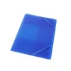 Carpeta cuarto PP azul flúo con solapas<Carchivo