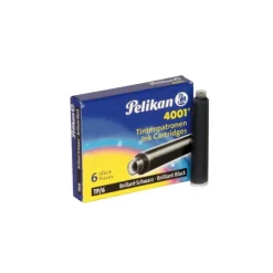 Cartuchos de tinta negra para pluma 6 unidades<Pelikan Clearance