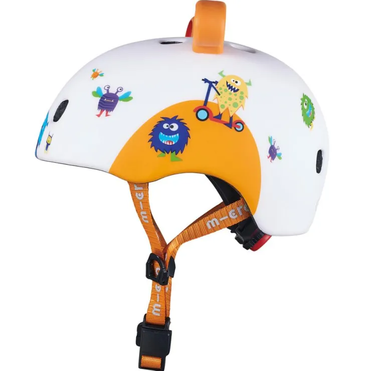 Casco monstruos 3D talla M con Led trasera<Micro Best