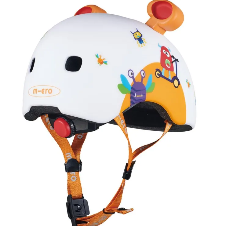 Casco monstruos 3D talla M con Led trasera<Micro Best