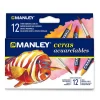 Cera acuarelable 12 colores<Manley Discount