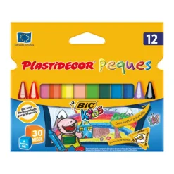 Cera peques 12 colores<Plastidecor Outlet