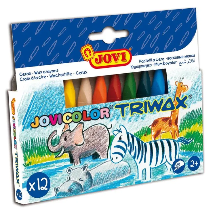 Cera triangular 12 colores Triwax<Jovi Sale