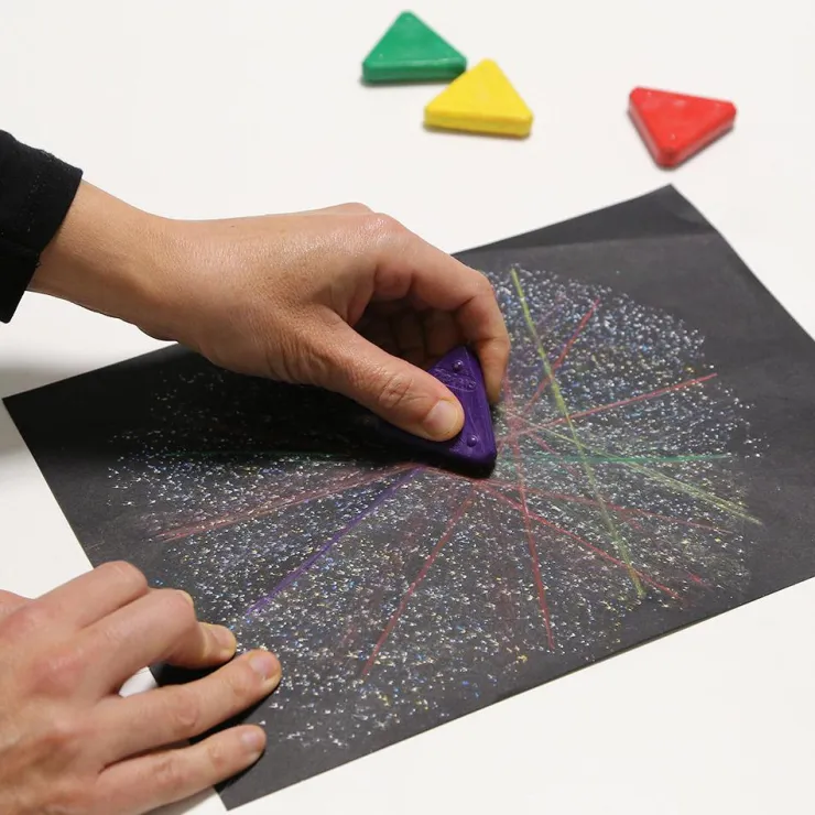 Cera triangular 12 colores<Primo Discount