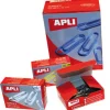 Clips labiados número 1:5 (10 cajas de 100 uds)<Apli Discount