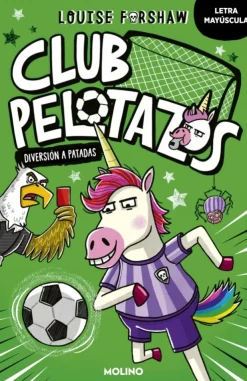 Club Pelotazos 1: Diversión a patadas, letra mayúscula<