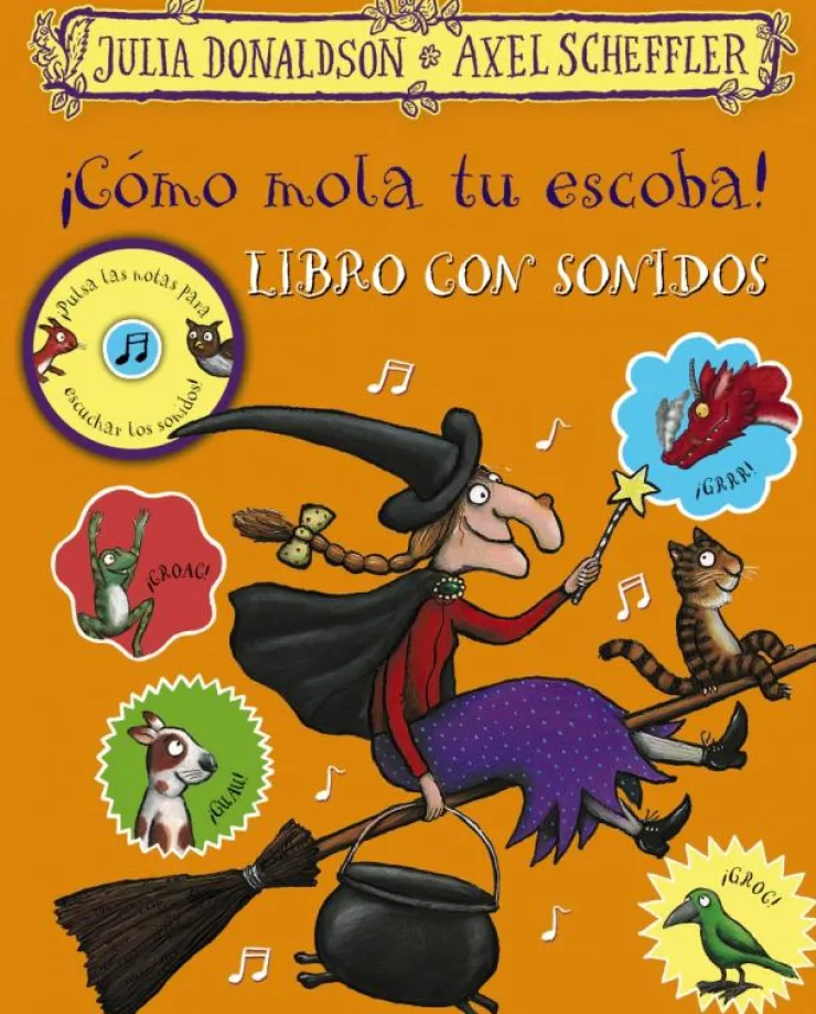 ¡Cómo mola tu escoba! Libro con sonidos< Discount