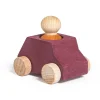 Coche madera morado Lubu con figura naranja<Lubulona Outlet
