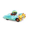 Coche metal Blue Gun Crazy Motors escala 1:43<Djeco Sale
