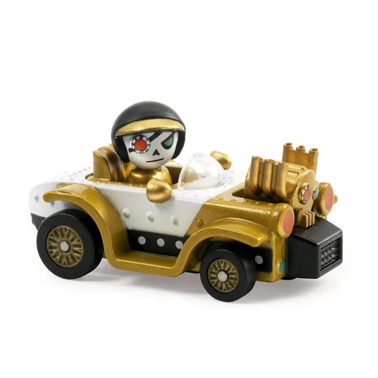 Coche metal Motor Skull Crazy Motors escala 1:43<Djeco