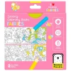 Colorea y aprende con hadas, cuadernos para colorear extra largos<Banana Panda Sale