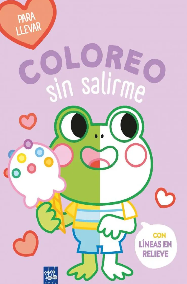 Coloreo sin salirme-Para llevar. Rana< Sale