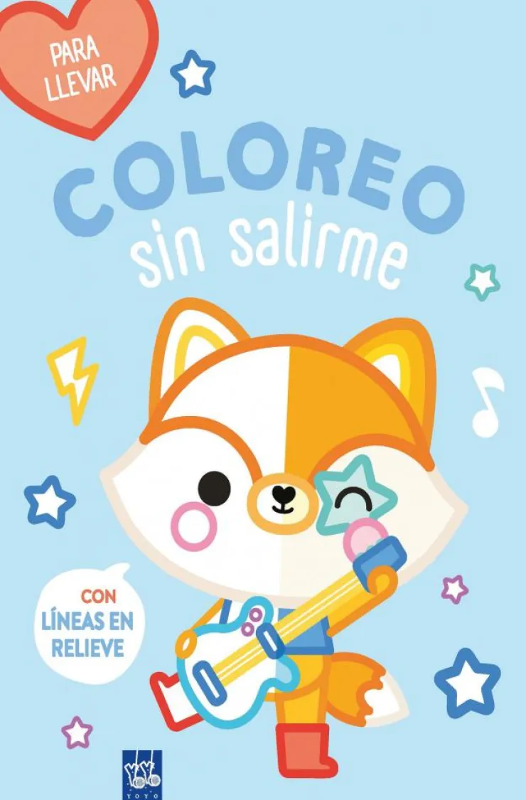 Coloreo sin salirme-Para llevar. Zorro< Hot