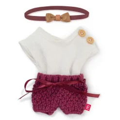 Conjunto camiseta, pantalón y diadema 21cm<Miniland Online