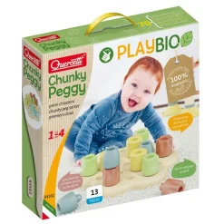 Construcción apilable Chunky Peggy Play Bio<Quercetti Hot
