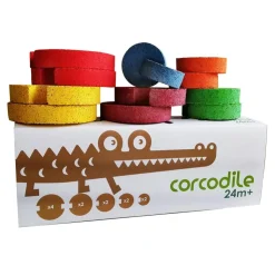 Construcción corcho eccentric color 12pzas.<Corcodile Sale
