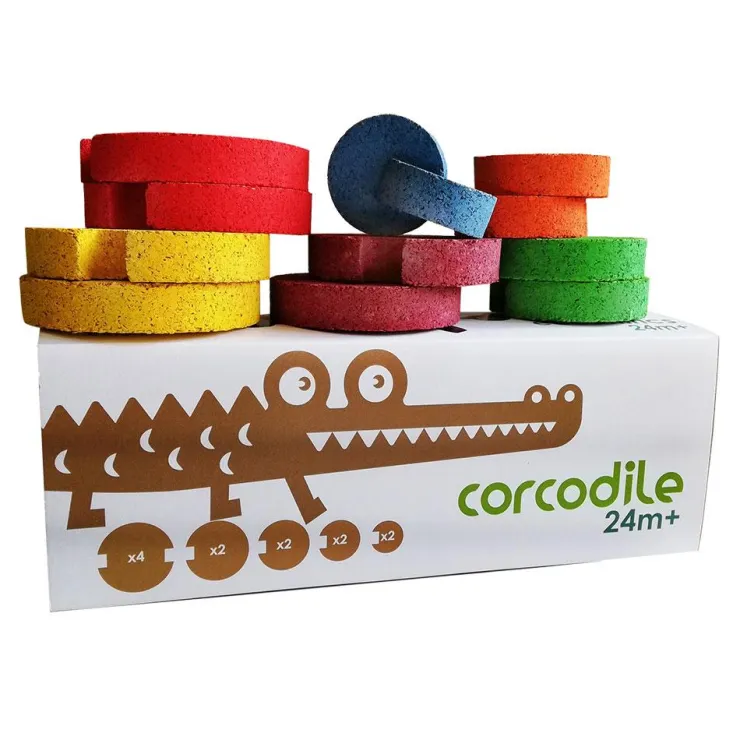 Construcción corcho eccentric color 12pzas.<Corcodile Sale
