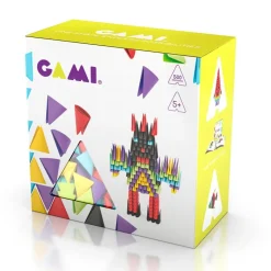 Construcción figuras 3D 500 piezas<Gami
