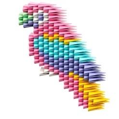 Construcción Pink figuras 3D 250 piezas<Gami Hot