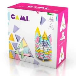 Construcción Pink figuras 3D 500 piezas<Gami