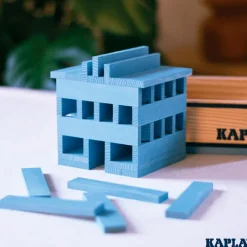 Construcción caja 40 piezas azul claro<Kapla Sale