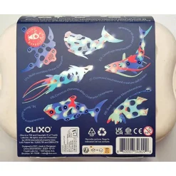 Construcción magnética Ocean creatures 24 piezas<Clixo New