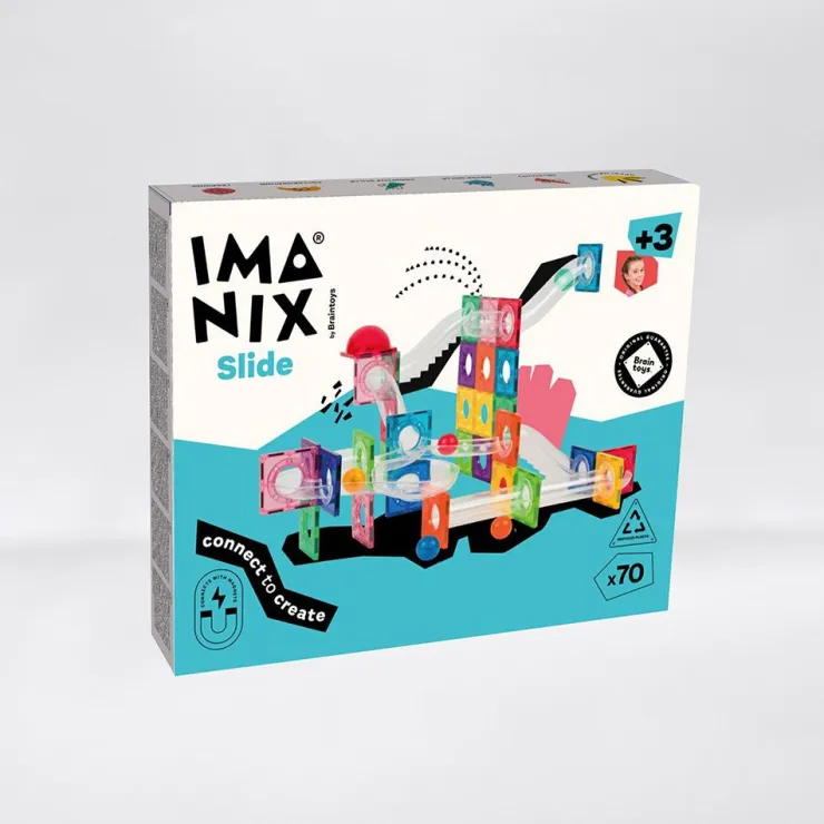 Construcción magnética tobogán 70 piezas Imanix<Imanix by Braintoys Clearance