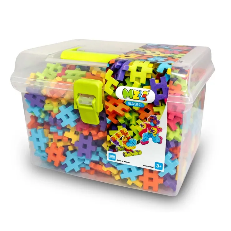 Construcción Basic travel box 500 piezas figuras 3D<Meli Sale