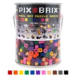 Construcción Pix Brix 1500 piezas colores oscuros<Cefa Toys
