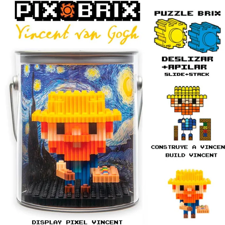 Construcción Pix Brix Art Van Gogh 482 piezas<Cefa Toys Outlet